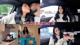 trying christmas costa drinks, aldi shopping and having a chat | VLOGMAS DAY 13