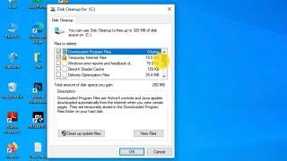 How do I delete Waste files in Windows 10 || remove junk files to cleanup your computer windows 10