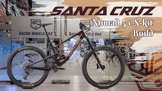 Build Santacruz Nomad 5 C Oxblood S-kit | Racing Wheels Bike