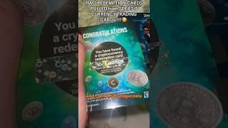 Won crypto ! CURRENCY TRADING SERIES 3 Card Smith crypto cards #shorts