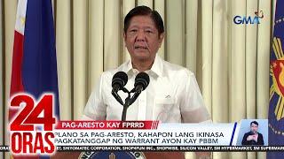 PBBM - ‘Di tayo tumulong sa ICC probe; tumupad lang tayo sa obligasyon sa INTERPOL | 24 Oras