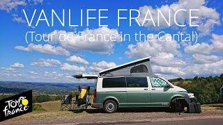 VANLIFE in FRANCE at the Tour de France 2020 | Holiday in France | Friendly Cantal | WILD CAMPING