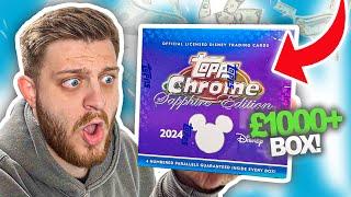 OPENING a TOPPS CHROME DISNEY SAPPHIRE 2024 BOX! (Worth OVER £1000+!)