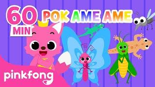 Pok Ame-ame dan Cicak di dinding | Kumpulan Lagu Anak | Pinkfong Baby Shark