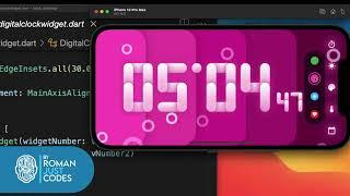 Flutter Clock Challenge
