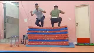 Jump Back Front | Md Zabir Ansari - Champion Bihar Karate India