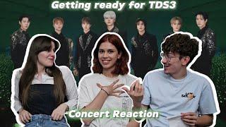 Reaction to NCT DREAM concert THE DREAM SHOW 3- Getting my friend ready for the show