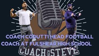 Coach Codutti Head football coach at Fulshear High school