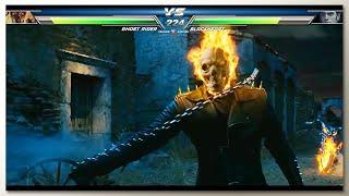 Ghost Rider vs Blackheart with Healthbars