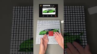 Making A Lamborghini With Rubik’s Cubes ️