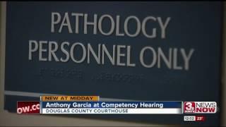 Anthony Garcia returns to court, refuses to answer question