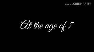 At the age of seven (glmv)