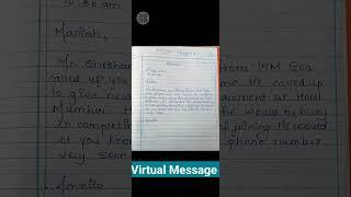 Drafting Virtual Message Format | HSC 2024 #writingskills #grammar #shorts #viral #hsc2024 #english