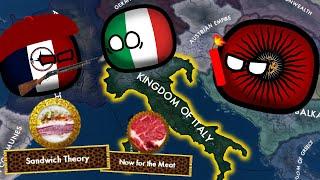 Can I survive RED FLOOD as a Liberal ITALY?? Hoi4