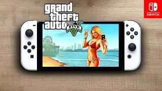 GTA V | Nintendo Switch Oled Gameplay | Remote Play