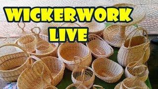 КОРЗИНКИ (BASKETS) / ДЕНЬ.5 ПЛЕТЕНИЕ ИЗ ЛОЗЫ / WEAVING FROM WILLOW / WICKERWORK LIVE