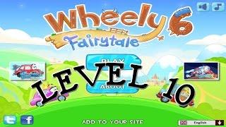 Wheely 6 Fairytale Level 10 Walkthrough 3 star