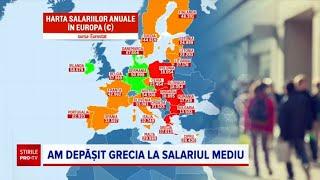 Românii o duc mai bine decât grecii sau bulgarii, cel puțin „pe hârtie”