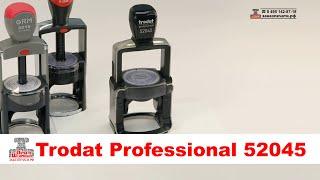 Trodat Professional 52045 Профессиональная цельнометаллическая печать. Оснастка Trodat 52045