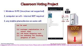 C# Console Project on LAN/Classroom Voting | C# Projects