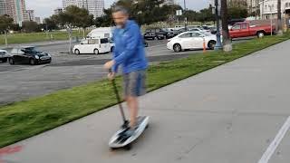 Shoreline Village bike path April 2020