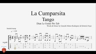 La Cumparsita - Guitar Tabs