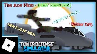 The NEW Ace Pilot - Tower Defense Simulator (Animation)