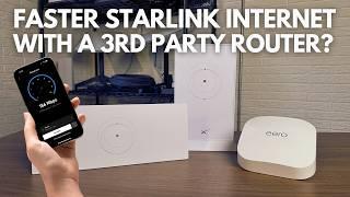 Faster Starlink Internet With a 3rd Party Router?