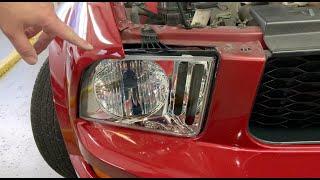 How To Replace 2005-2009 Ford Mustang Headlights