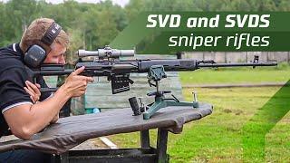 SVD and SVDS sniper rifles