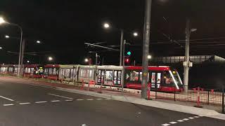 Sydney light rail (kingsford interchange) first test