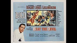 Humphrey Bogart, Gina Lollobrigida in John Huston & Truman Capote's "Beat the Devil" (1953)