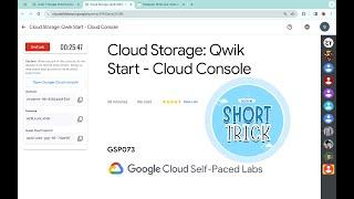 [2024] Cloud Storage: Qwik Start - Cloud Console || #qwiklabs || #GSP073 ||  [With Explanation️]