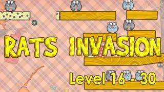 Rats Invasion 1 Walkthrough Levels 16 to 30 | Play Rats Invasion now and kill all the rats.