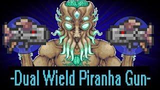 dual wield piranha gun vs vanilla bosses ll fargos mutant mod