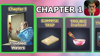 Scary Teacher 3D Chapter 1 - Troubled Waters Walkthrough - All Guides 2023 (iOS Android)