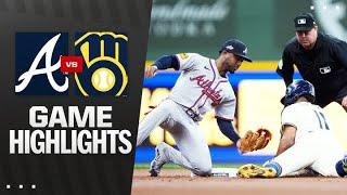 Braves vs. Brewers Game Highlights (6/9/25) | MLB Highlights