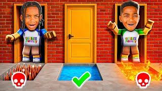 DO NOT OPEN THE WRONG DOOR IN ROBLOX