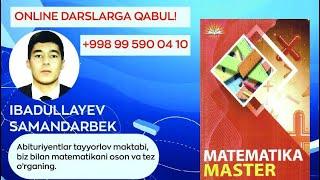 Master matematika kursi                                    (91-dars)    (2712-…2743)-misollar