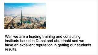 PMP®, ITIL, Six Sigma Training in Dubai, Abudhabi