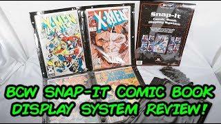 BCW Snap-it Comic Book Wall Display System Review!! Comic Vantage