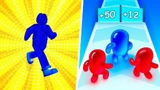 MAX LEVEL in Human Giant, Join Blob Clash 3D - Mobile Games Walkthrough (New Evolution)