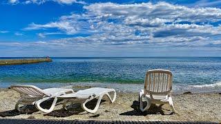 Крым. Алушта - жильё прямо на берегу моря от 2000 рублей. Восточная набережная. Горка Любви,