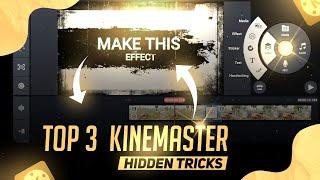 Top 3 Editing  Tricks for Youtubers in Kinemaster | Kinemaster Editing Tricks | Video Editing