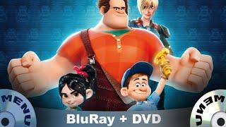 Wreck It Ralph - Menu Walkthrough's (Blu Ray + DVD)