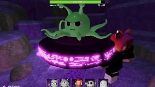 All BOSSES!!! Alien Attack(New map) Tower Heroes - Roblox