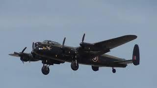 RIAT AIR SHOW 2022 AVRO LANCASTER I BATTLE OF BRITAIN MEMORIAL FLIGHT