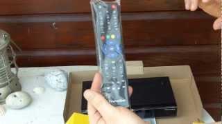 TechniSat HDFV Freeview HD unboxing