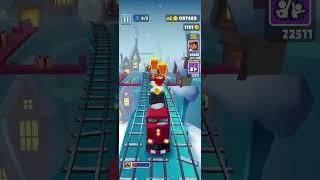 Marathon “The North Pole” Christmas Season #subwaysurfers #gaming #endlessrunner #games #shortvideo