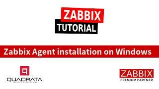 Zabbix Tutorial - Installation of MS Windows Zabbix Agent 3.2 ENG - #03